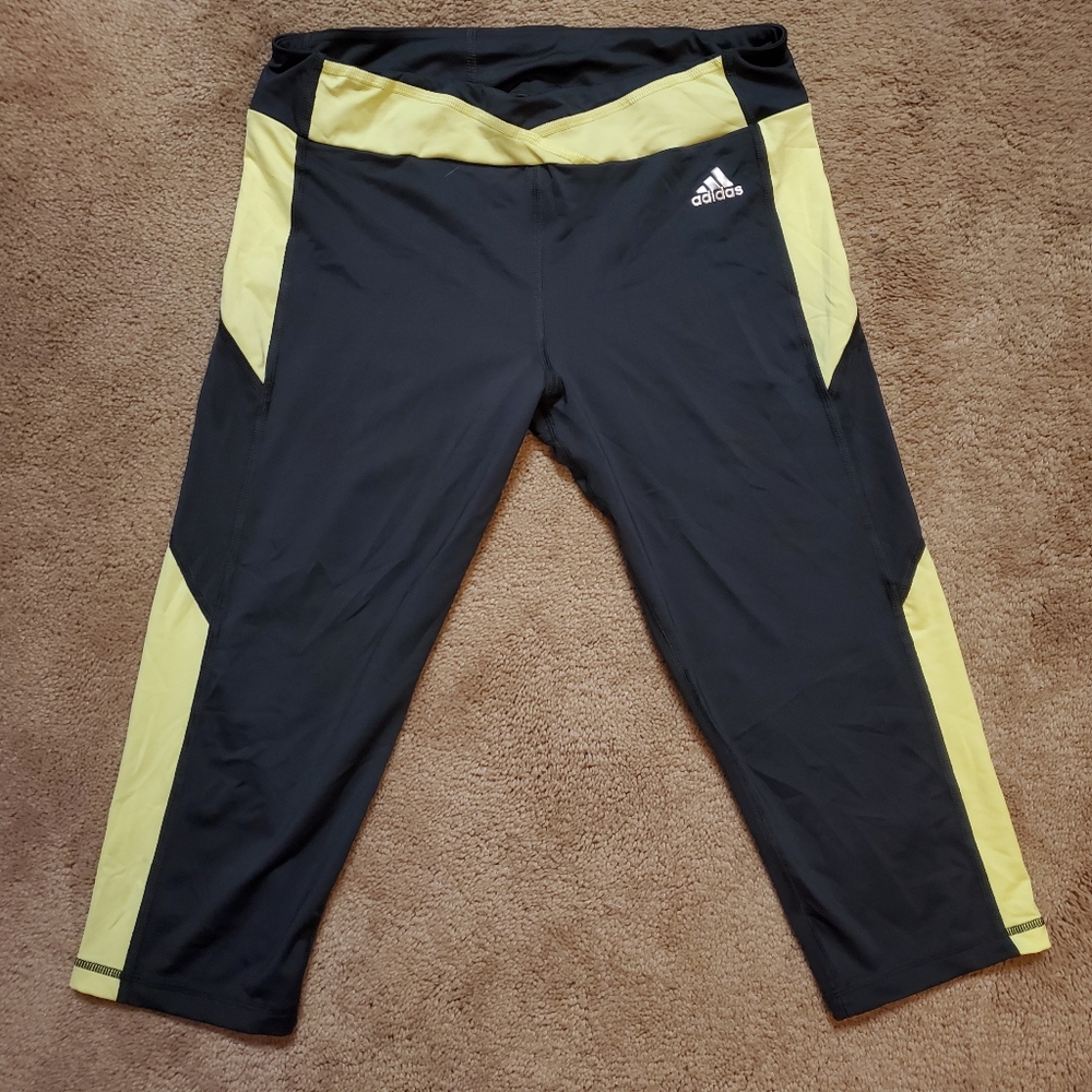 Adidas workout capris